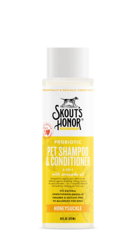 Skout's Honor Skout's Honor - Probiotic Shampoo & Conditioner Honeysuckle 16oz