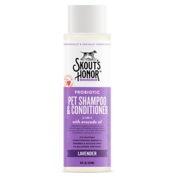 Skout's Honor Skout's Honor Probiotic Shampoo & Conditioner Lavender 16oz