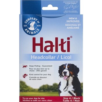 Company of Animals Company of Animals - Halti Headcollar Size 4 Black