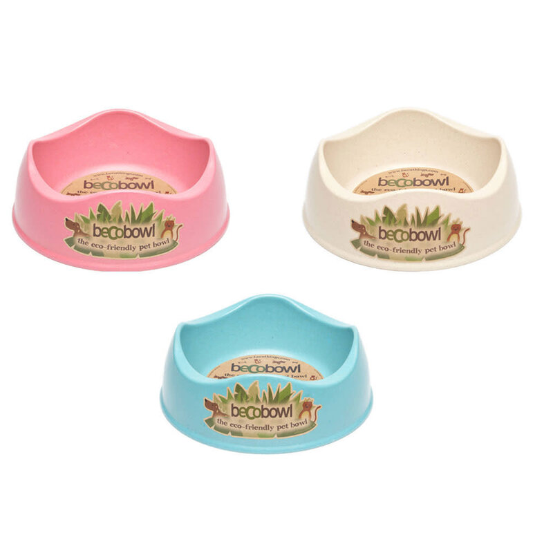 Beco Pets Beco - Recycled Bamboo Pet Cat Bowl (Pink)