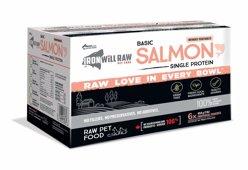 Iron Will Raw Iron Will Raw - Basic Salmon 6lbs