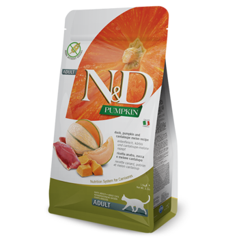 Farmina N&D Cat Dry - Pumpkin Duck & Cantaloupe 3.3lbs