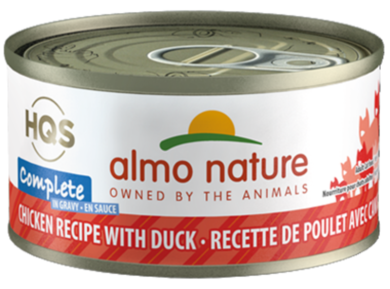 Almo Nature Almo Nature Cat Wet - HQS Complete Chicken w/ Duck 70g