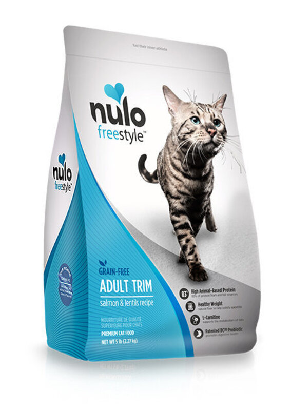 Nulo Nulo Freestyle Cat Dry - Adult Trim Salmon & Lentils 5LB