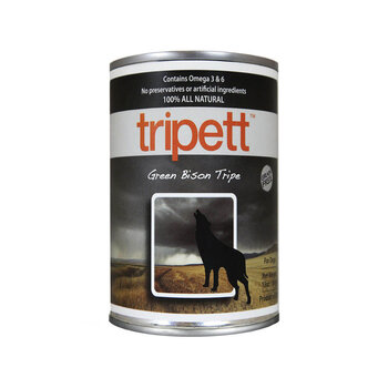 Tripett Pet Kind Dog Wet - Tripett Green Bison Tripe 13.2oz