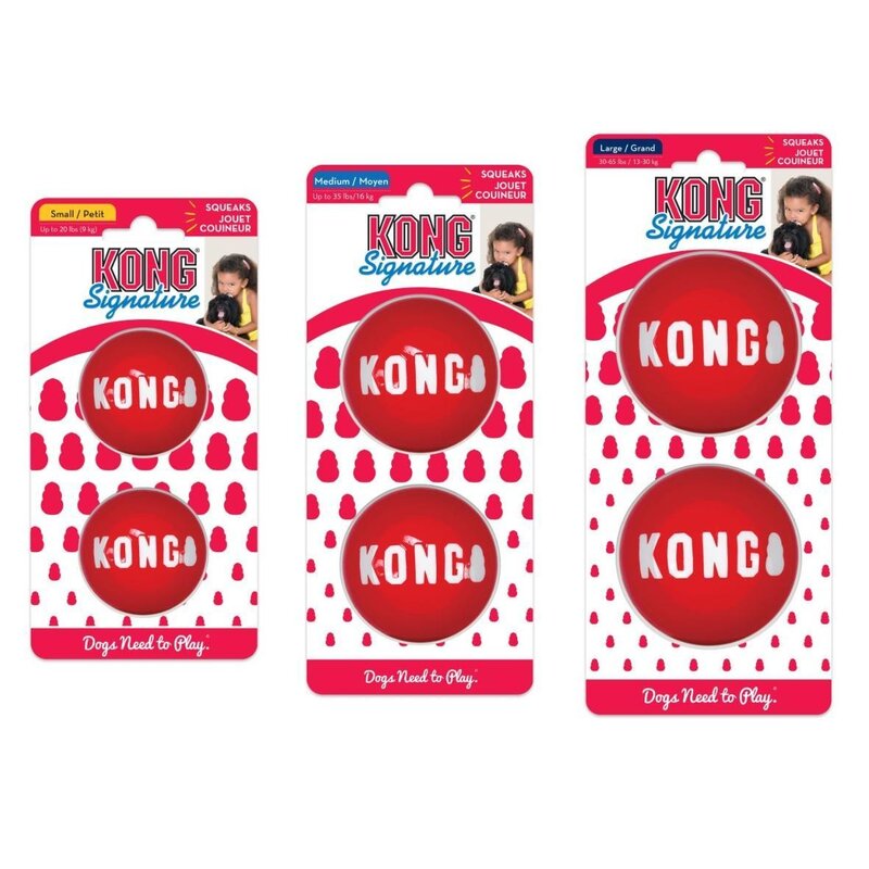 Kong Kong Dog - Signature Balls Large (2 pc)