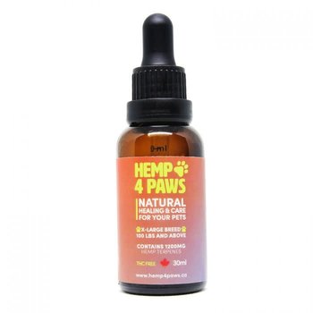 Hemp 4 Paws Hemp4Paws - 1200mg X-Large Breed Dogs (> 100lbs) 30mL