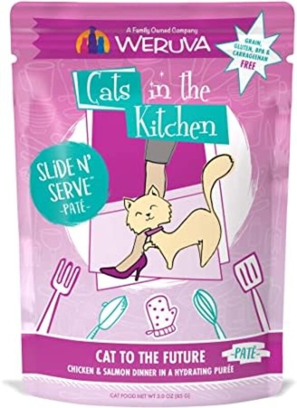 Weruva Weruva Cat Wet - CITK "Cat To The Future" Chicken & Salmon 3oz Pouch