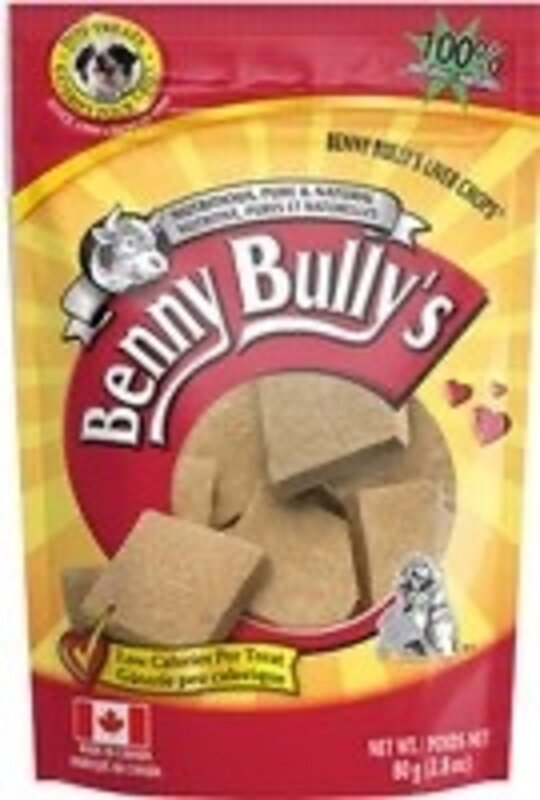 Benny Bully's Benny Bully's Dog - Small Bites Liver Chops 260g