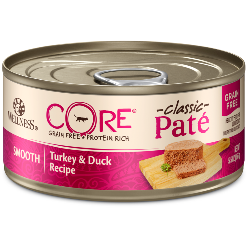 Wellness Wellness Cat Wet - Core Turkey & Duck Pate 5.5oz