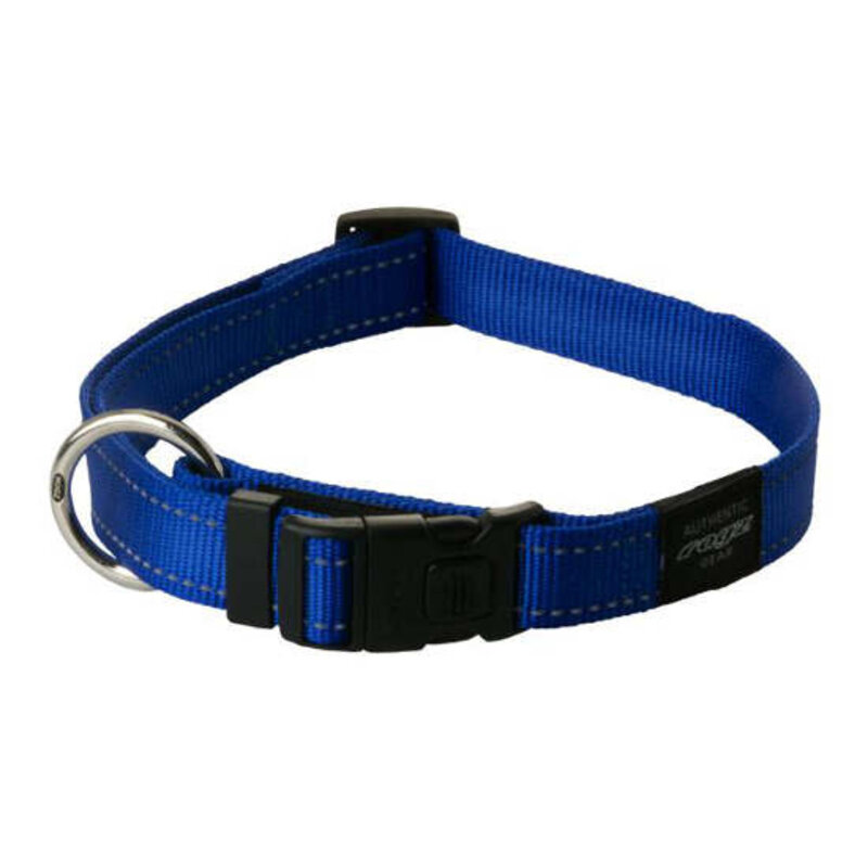 Rogz Rogz - Classic Clip Collar Large Blue