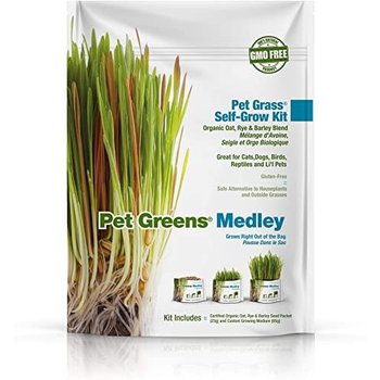 Pet Greens Pet Greens - Self Grow Grass Kit Medley