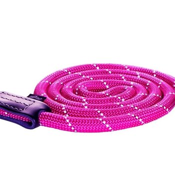 Rogz Medium Rope Lead 3/8x6ft - Pink