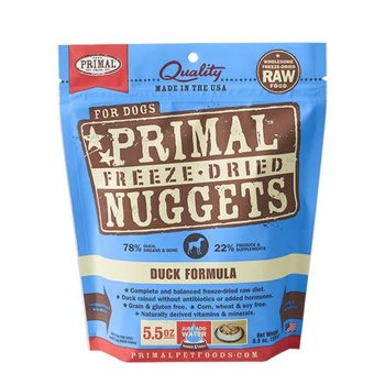 Primal Primal Dog - Freeze Dried Nuggets Duck 5.5oz