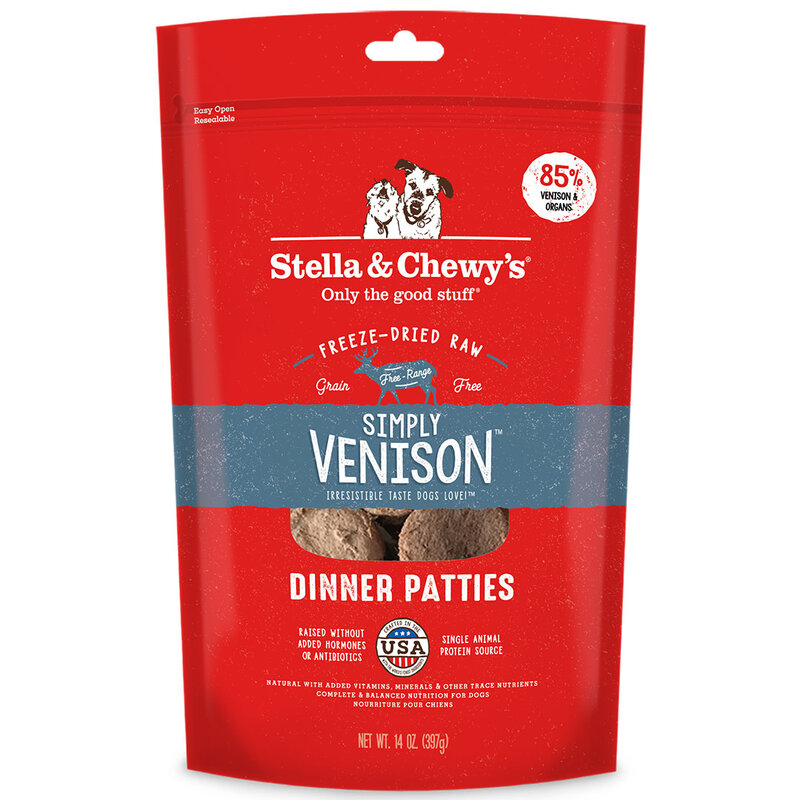 Stella & Chewy's Stella & Chewy's Dog - Freeze-Dried Raw Dinner Patties Simply Venison 14oz