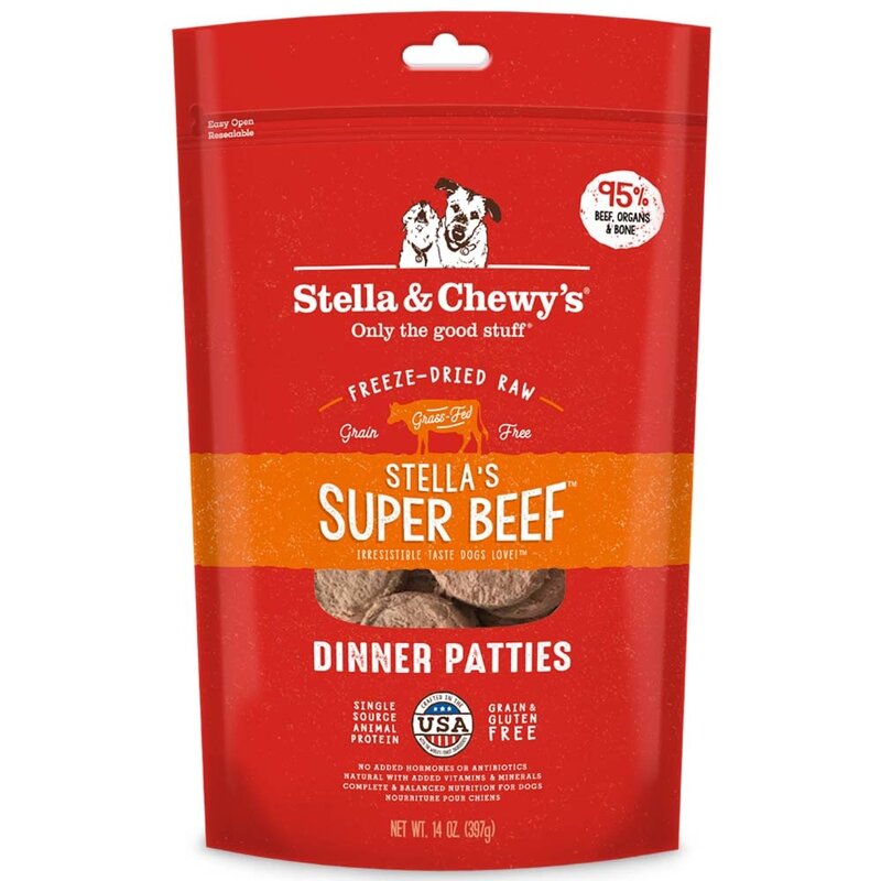 Stella & Chewy's Stella & Chewy's Dog - Freeze-Dried Raw Dinner Patties Beef 14oz