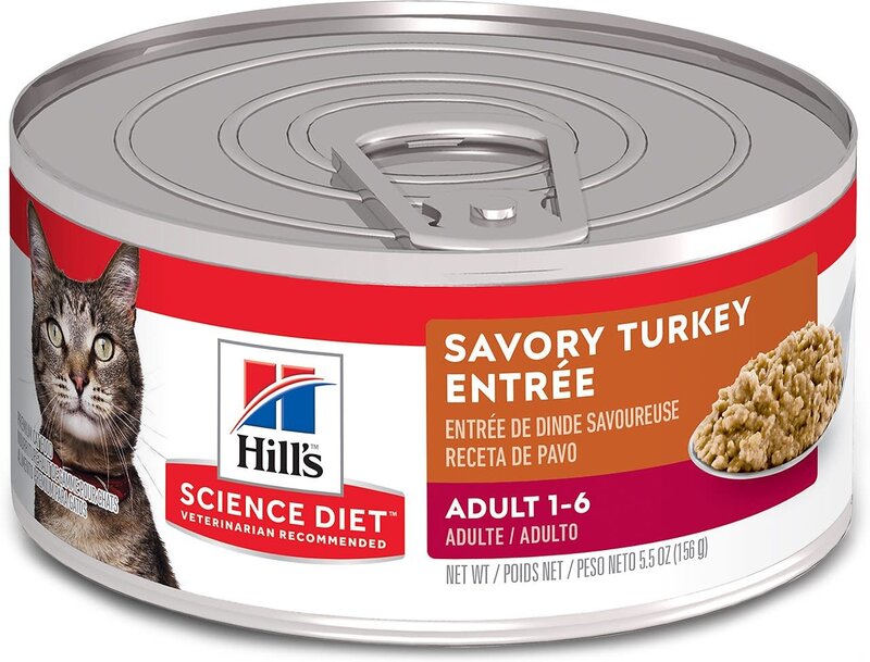 Hill's Science Diet Cat Wet - Savoury Turkey Adult 5.5oz