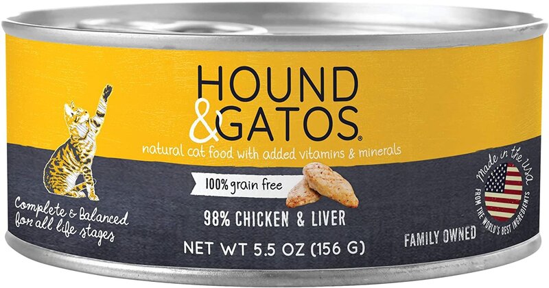 Hound & Gatos Hound & Gatos Cat - Chicken & Liver 5.5oz