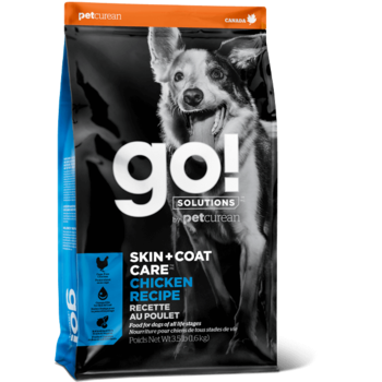 Go! Go! Solutions Dog Dry - Skin & Coat Chicken 3.5lbs