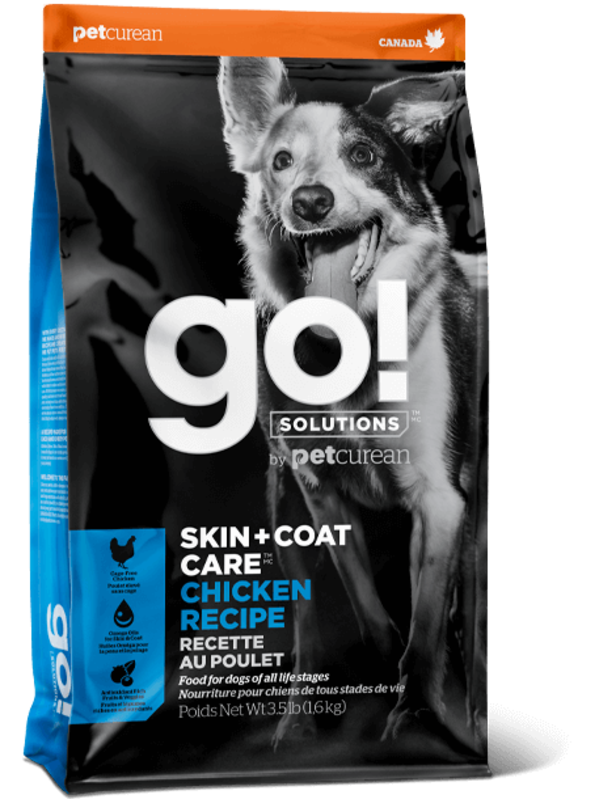 Go! Solutions Go! Solutions Dog Dry - Skin & Coat Chicken 3.5lbs