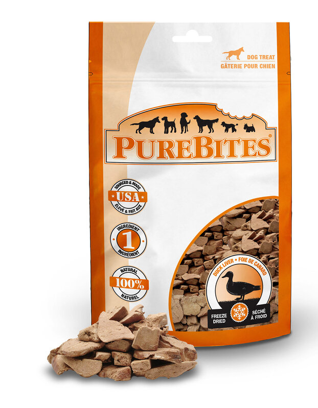 Pure Bites PureBites Dog Treat - Freeze-Dried Duck Liver 74g