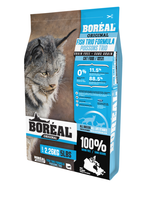 BOREAL Boreal Cat Dry - Grain-Free Fish Trio 5lbs