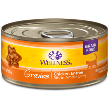 Wellness Wellness Cat Wet - Gravies Chicken 5.5oz
