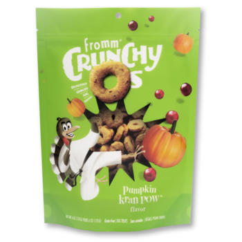 Fromm Fromm Dog Treat Crunchy O's Pumpkin Pow 6 oz