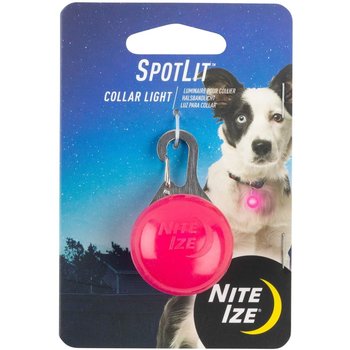 NITE IZE SpotLit Collar - Light Pink