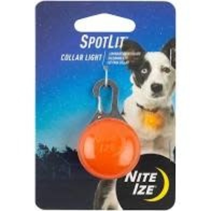 NITE IZE SpotLit - Collar Light Orange