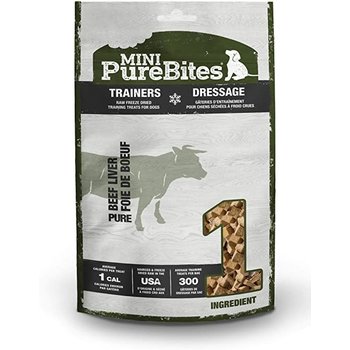 Pure Bites Mini PureBites Dog Trainers Beef Liver 3oz