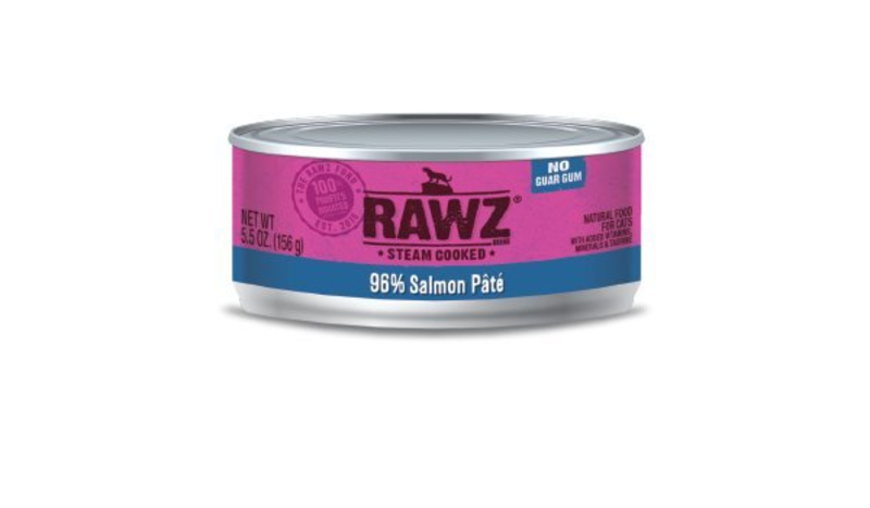 rawz Rawz Cat Wet - 96% Salmon Pate 5.5oz