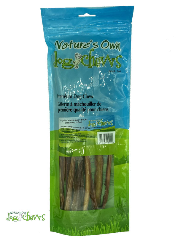 Nature's Own Nature's Own - Steer Bully Sticks 12" (10 pc)