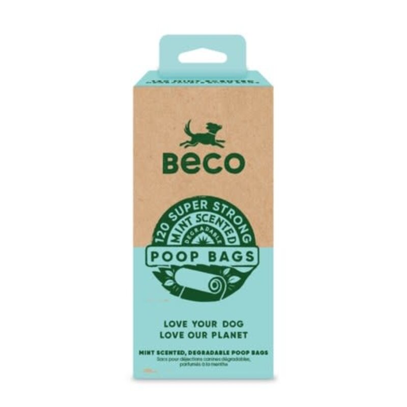 Beco Pets Beco Poop Bags Mint Scented 120 bags