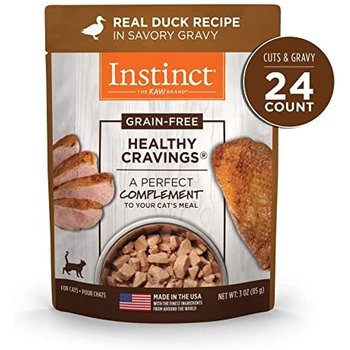 Instinct Instinct Cat Wet - Healthy Cravings Grain-Free Duck 3oz Pouch