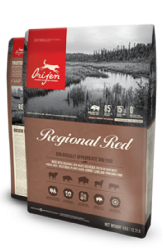 Orijen Orijen Dog Dry - Regional Red 11.4kg
