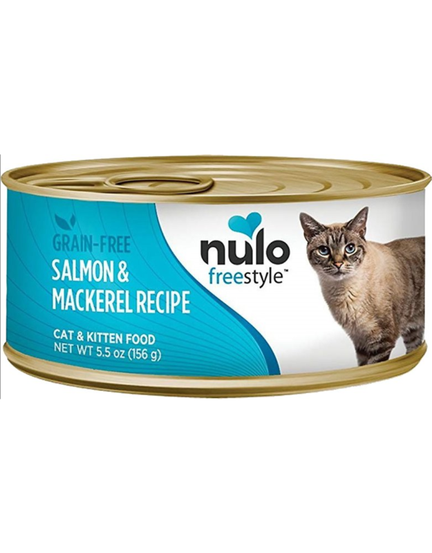 Nulo Nulo Freestyle Cat Wet - Grain-Free Salmon & Mackerel 5.5oz