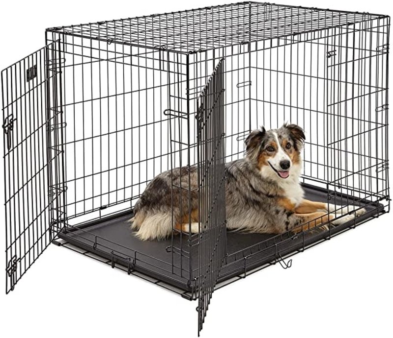 Smart Pet Love Wire Training Crate 2 Door X-Large 42"L x 27.5"W x 30"H