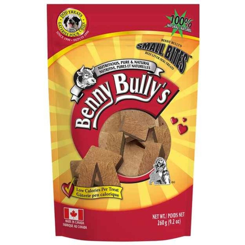 Benny Bully's Benny Bully's Dog - Small Bites Liver Chops 260g