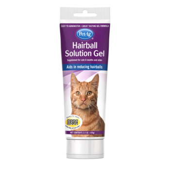 PET AG INC PetAg - Hairball Natural Solution Gel Short Hair Cats 3.5oz