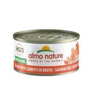 Almo Nature Almo Cat Nature Salmon w/ Carrots in Broth 70g can