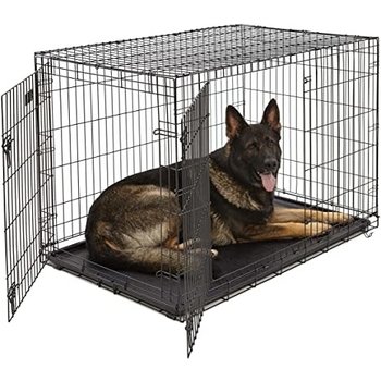 Smart Pet Love Wire Crates Wire Training Crate 2 Door XX-Large  48x29x31.5