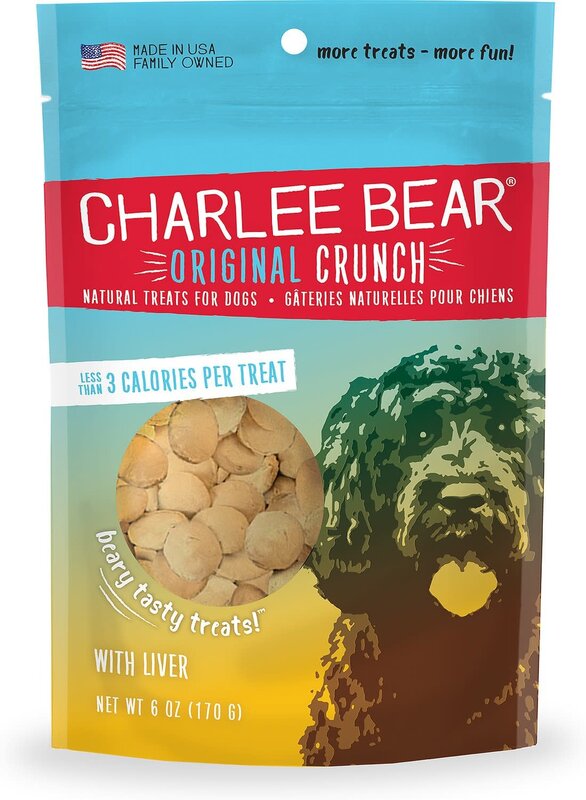 Charlee Bear Treats Charlee Bear Original CRUNCH W/ Liver 16oz
