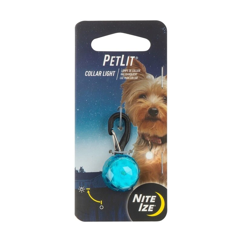Pet Lit Nite Ize - PetLit Collae Light Jewel Blue