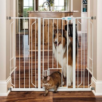 Carlson Pet Products Walk Through Gate 36" High Fits Openings 29"-36.5"