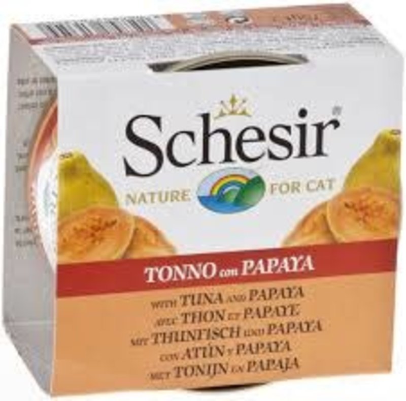 Schesir Schesir Cat Wet - Tuna Entree w/ Papaya 70g
