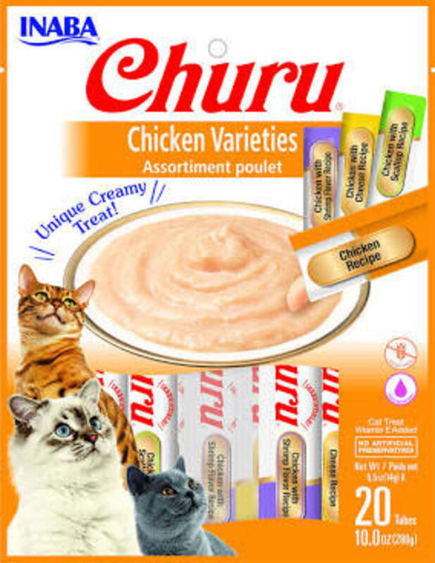 Inaba Inaba Cat - Churu Chicken Variety (20 pc)
