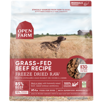 Open Farm Open Farm Dog - Freeze-Dried Raw Beef Morsels 22oz