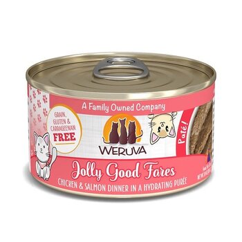 Weruva Weruva Cat Wet - "Jolly Good Fares" Chicken & Salmon 3oz