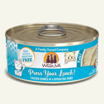 Weruva Weruva Cat Wet "Press Your Lunch!" Chicken Pate 5.5oz Can